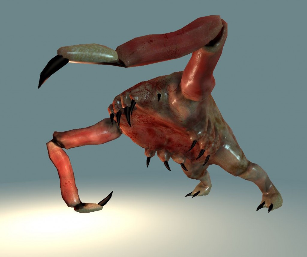 Headcrab (Half Life) Textured+Rigged+Animated preview image 1
